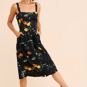 Capulet Sunny Midi Dress Fruits